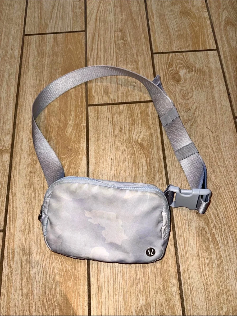 lululemon athletica Light Grey Camo Belt Bag